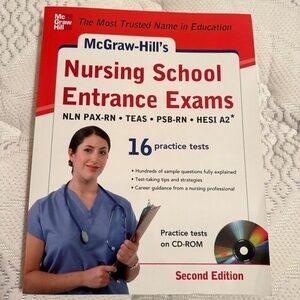 McGraw-Hills Nursing School Entrance Exams With CD 2/E (SET)